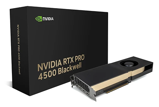 NVIDIA RTX PRO 4500 Blackwell 32GB GDDR7 ECC