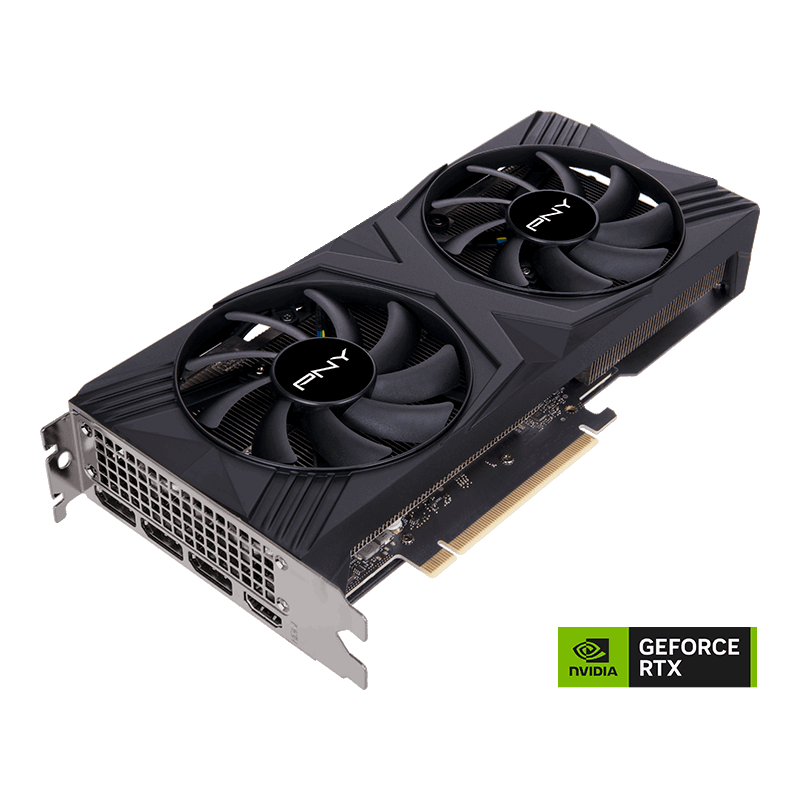 PNY GEFORCE RTX 4070 SUPER 12GB DUAL FAN VERTO OVERCLOCKED