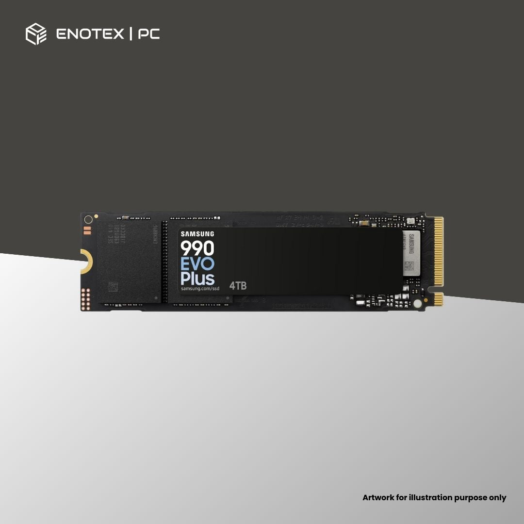 SAMSUNG 990 EVO PLUS 4TB GEN4 NVME M.2 SSD (5YR)