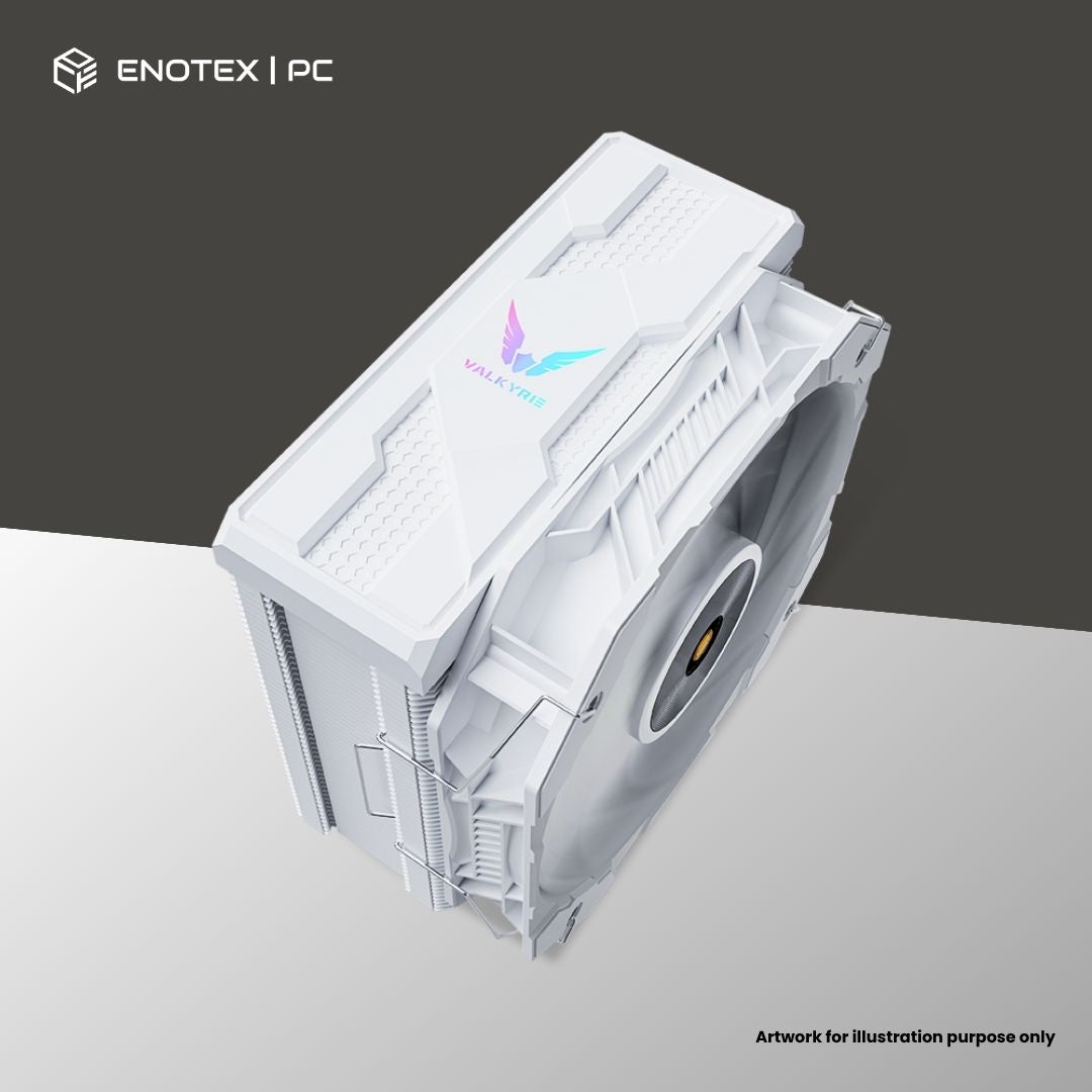 VALKYRIE CL140 140MM AIR COOLER - WHITE (3YR)