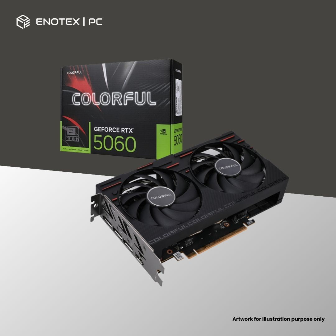 COLORFUL IGAME GEFORCE RTX 5060 GAMING DUO 8GB GDDR6 (3+1YR)