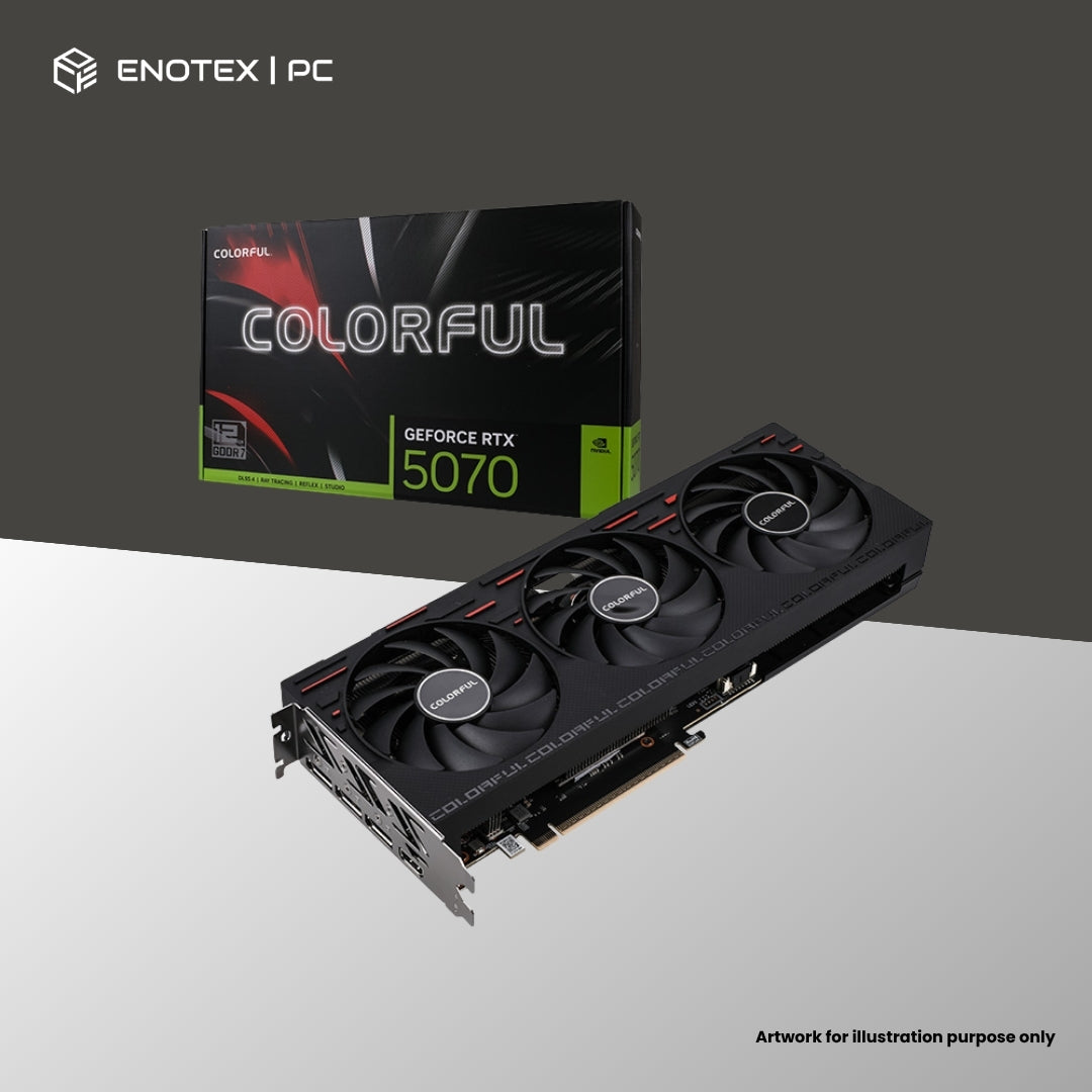 COLORFUL GEFORCE RTX 5070 GAMING 12GB GDDR7 (3+1YR)