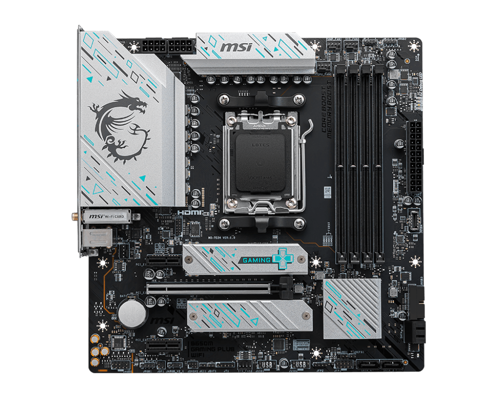 MSI B650M GAMING PLUS WIFI SOCKET AM5 MAINBOARD