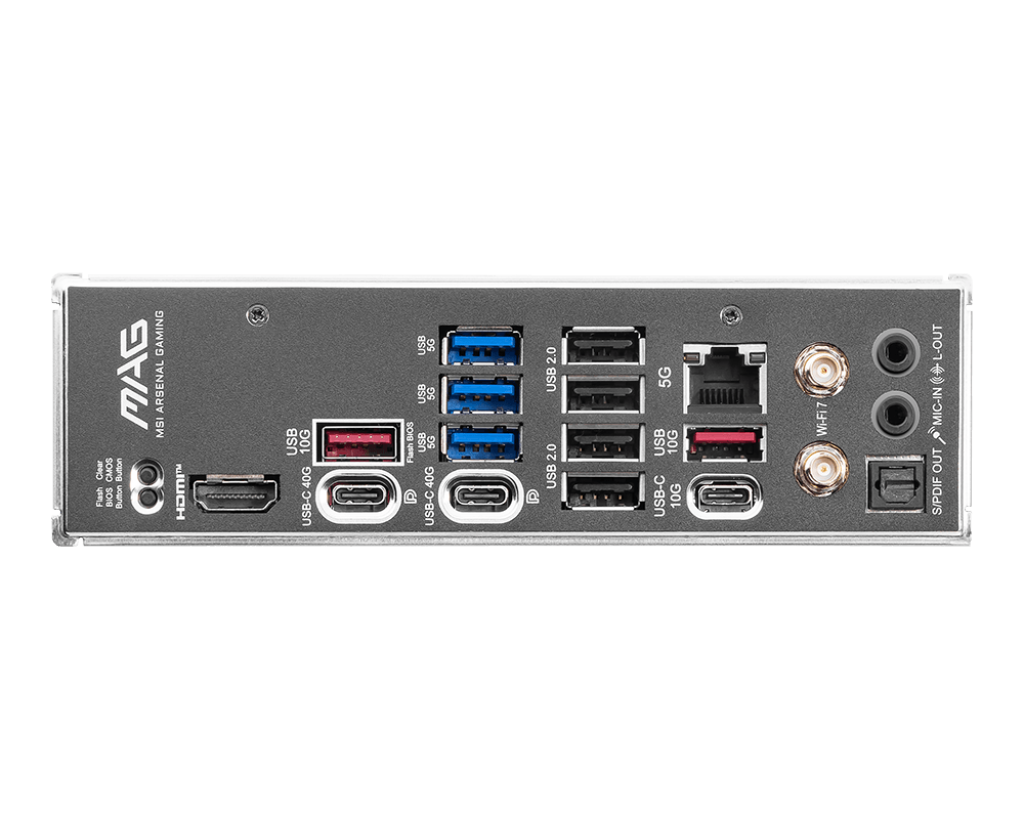 MSI MAG X870E TOMAHAWK WIFI 7 DDR5 AM5 MAINBOARD