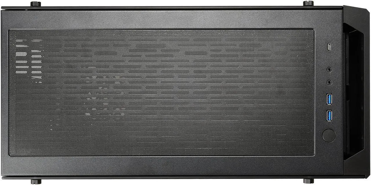 LIAN LI ALPHA 330X ATX TEMPERED GLASS CHASSIS (BLACK)
