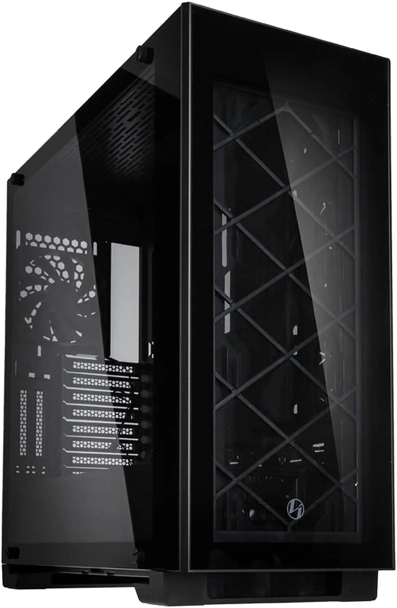 LIAN LI ALPHA 330X ATX TEMPERED GLASS CHASSIS (BLACK)