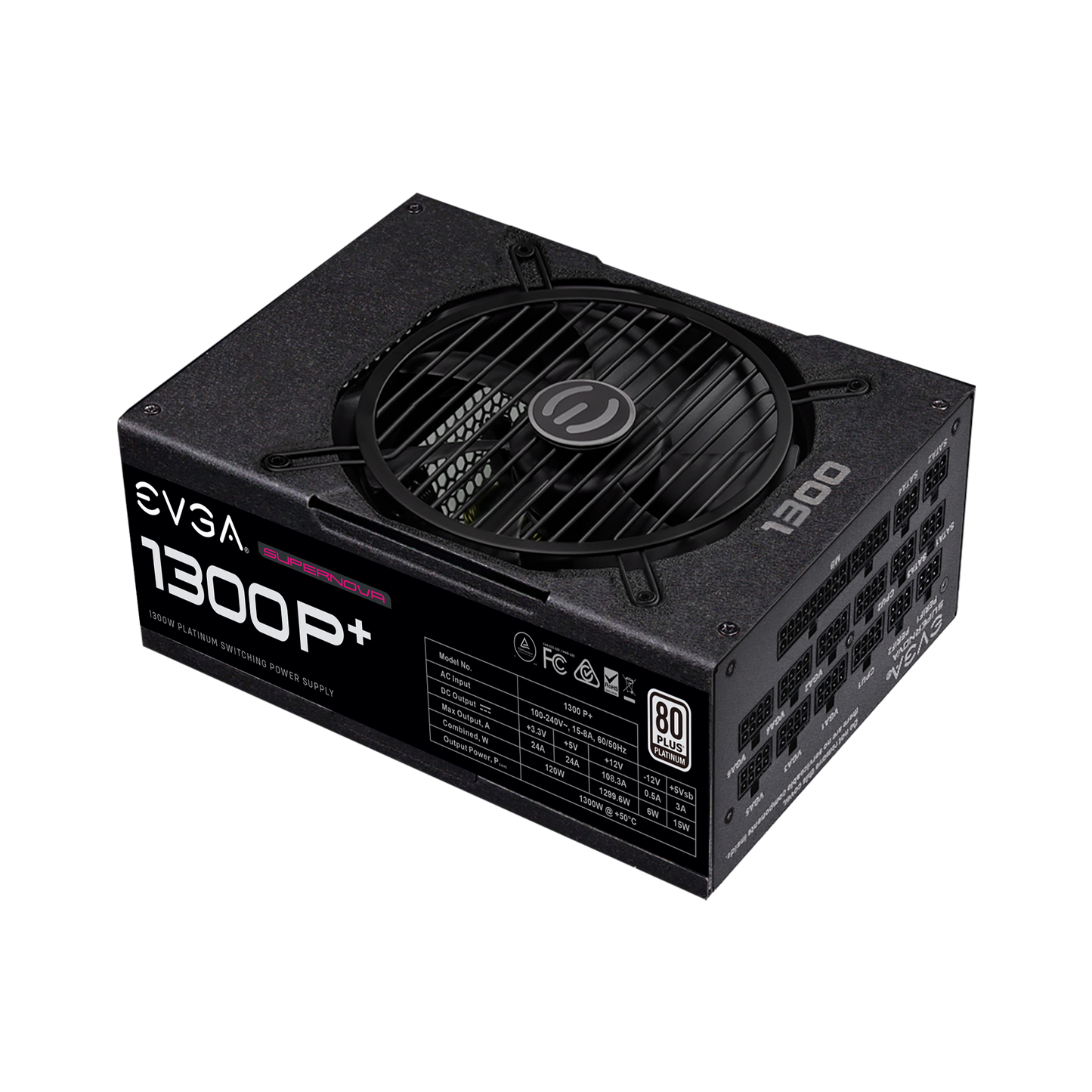 EVGA 1300W SUPERNOVA 1300 P+ 80+ PLATINUM FULL MODULAR POWER SUPPLY