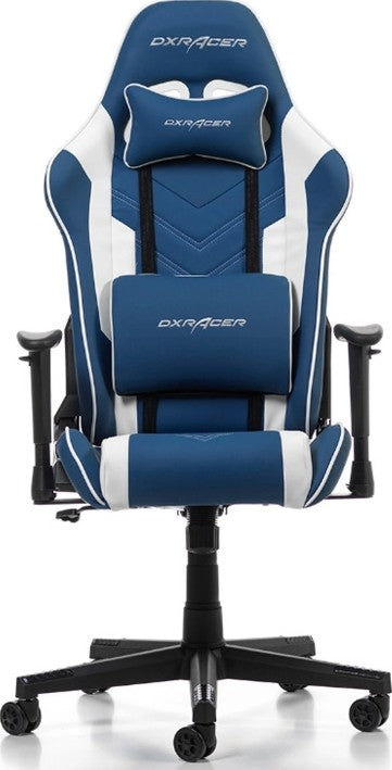 DXRACER PRINCE SERIES GAMING CHAIR - BLUE / WHITE