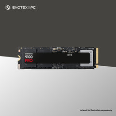 SAMSUNG 9100 PRO 8TB GEN5 NVME M.2 SSD (5YR)