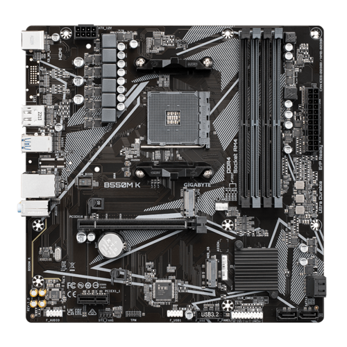 GIGABYTE B550M K SOCKET AM4 MAINBOARD