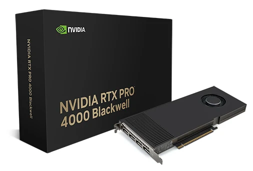 NVIDIA RTX PRO 4000 Blackwell 24GB GDDR7 ECC