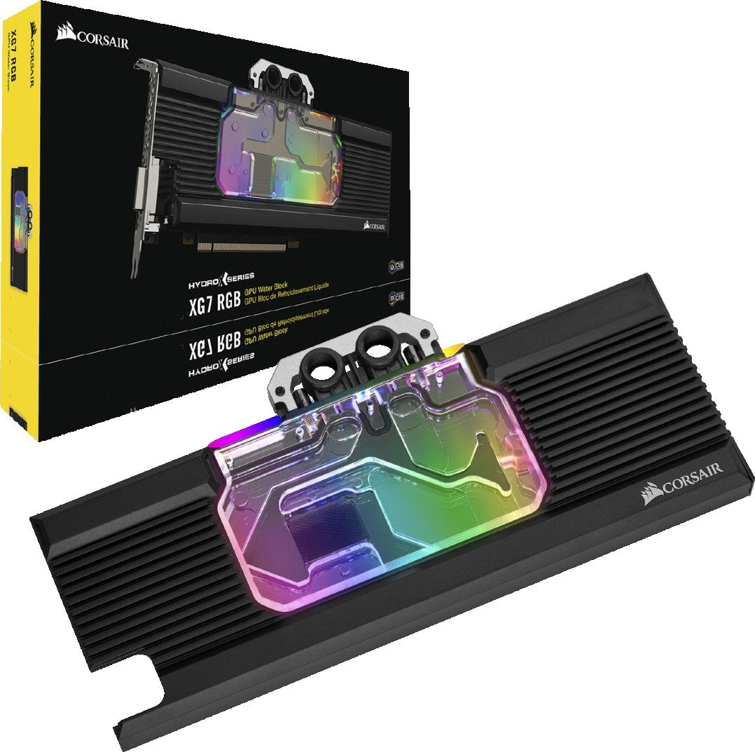 CORSAIR HYDRO X SERIES XG7 RGB 20-SERIES GPU WATER BLOCK - 2080 TI FE