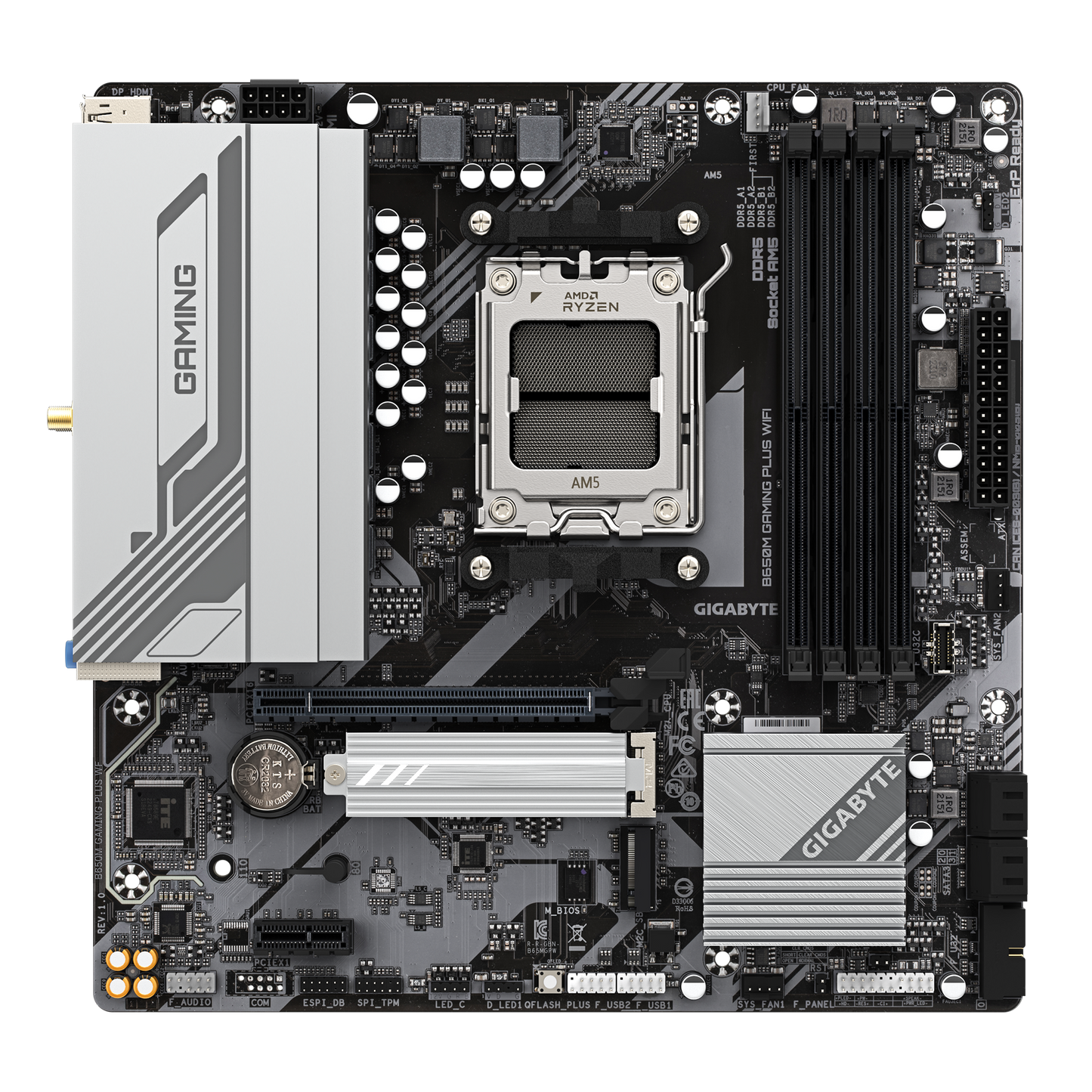 GIGABYTE B650M GAMING PLUS WIFI AM5 MAINBOARD
