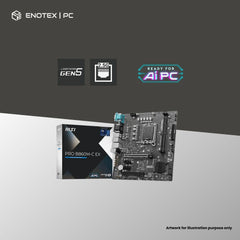 MSI PRO B860M-C EX LGA1851 MATX DDR5 (3YR)