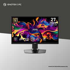 MSI MAG 272QP X24 26.5" WQHD 240HZ 0.03MS QD-OLED GAMING MONITOR (3YR)