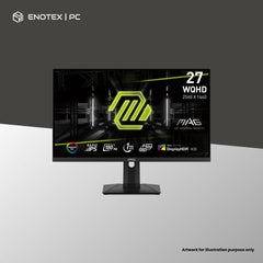MSI MAG 274QRF QD E2 27" WQHD/2K 180HZ 1MS RAPID IPS GAMING MONITOR (3YR)
