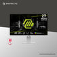 MSI MAG 274QRFW 27" WQHD/2K 180HZ 1MS RAPID IPS GAMING MONITOR (3YR) - WHITE