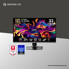 MSI MPG 321URX 31.5" UHD 240HZ 0.03MS QD-QLED GAMING MONITOR (3YR)