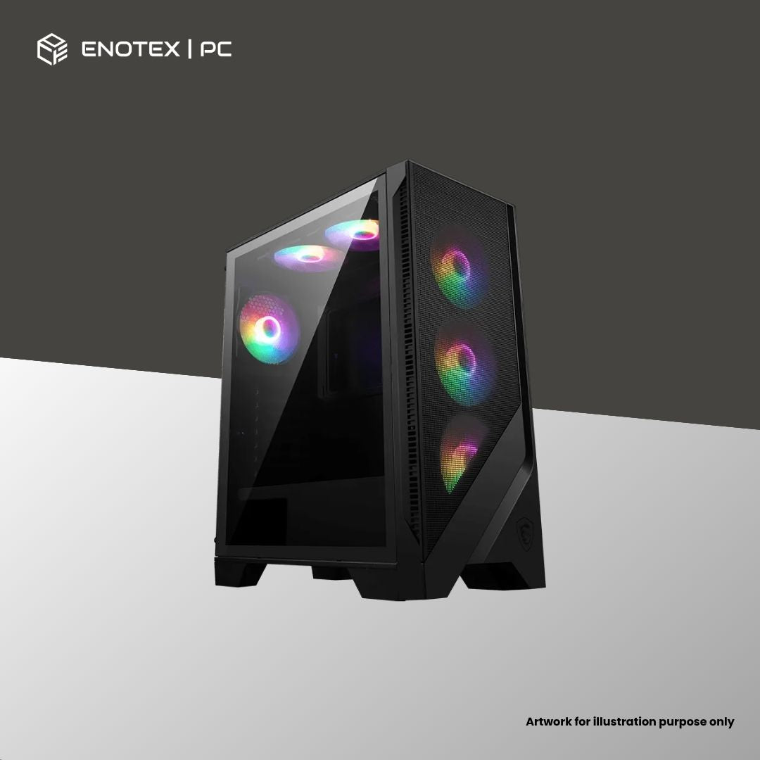 MSI MAG FORGE 120A AIRFLOW ATX WITH SIX FAN (2YR)