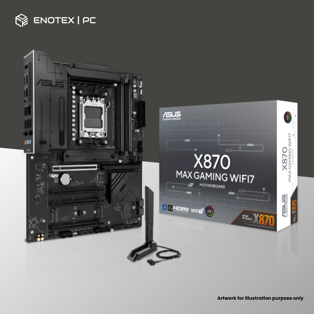 ASUS X870 MAX GAMING WIFI7 AM5 ATX DDR5 3YR