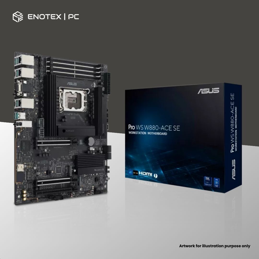ASUS PRO WS W880-ACE SE LGA1851 ATX DDR5 （3+1YR）