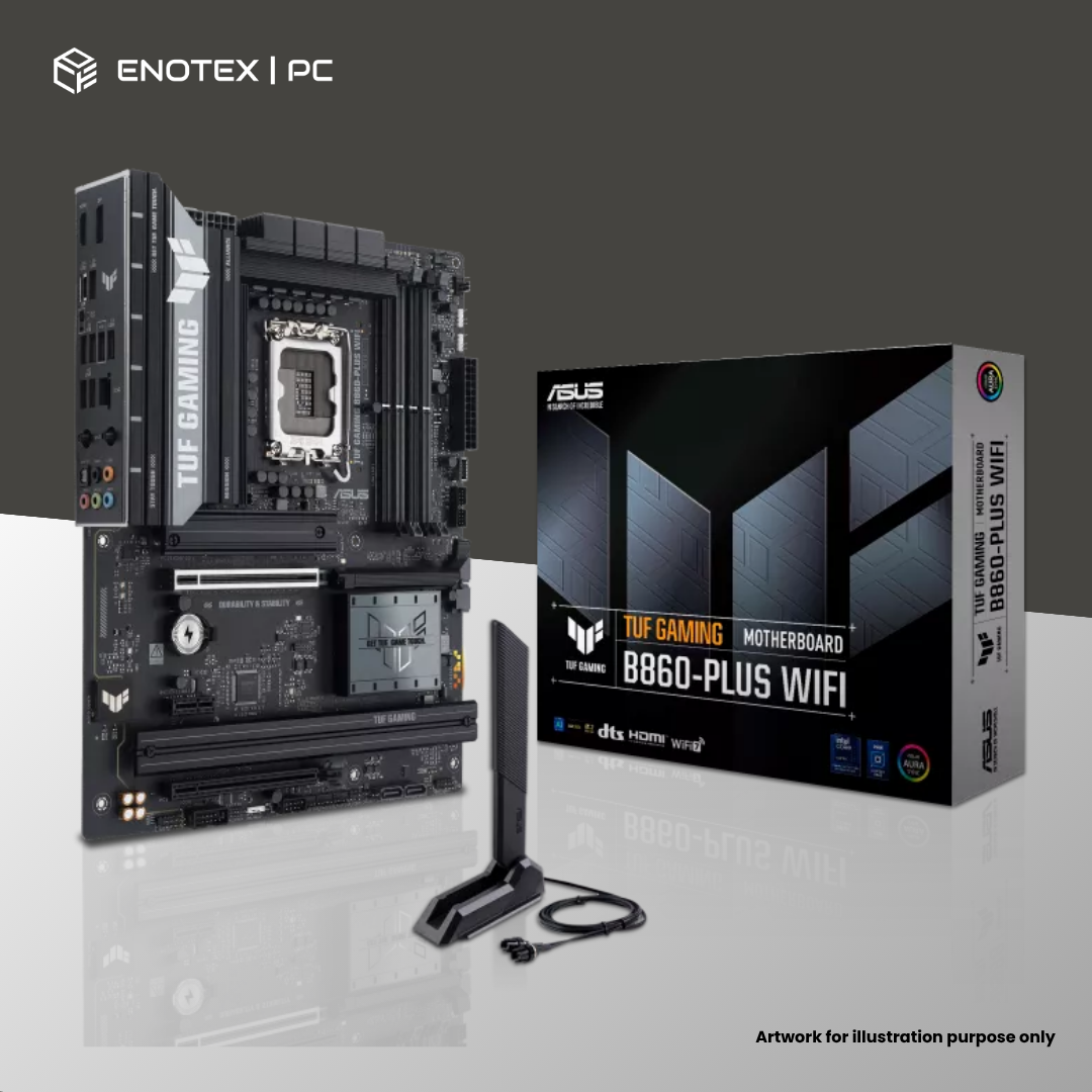 ASUS TUF GAMING B860-PLUS WIFI LGA1851 ATX DDR5 3YR