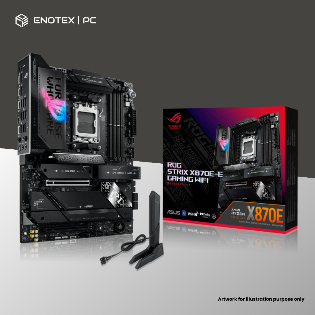 ASUS ROG STRIX X870E-E GAMING WIFI AM5 ATX DDR5 3YR