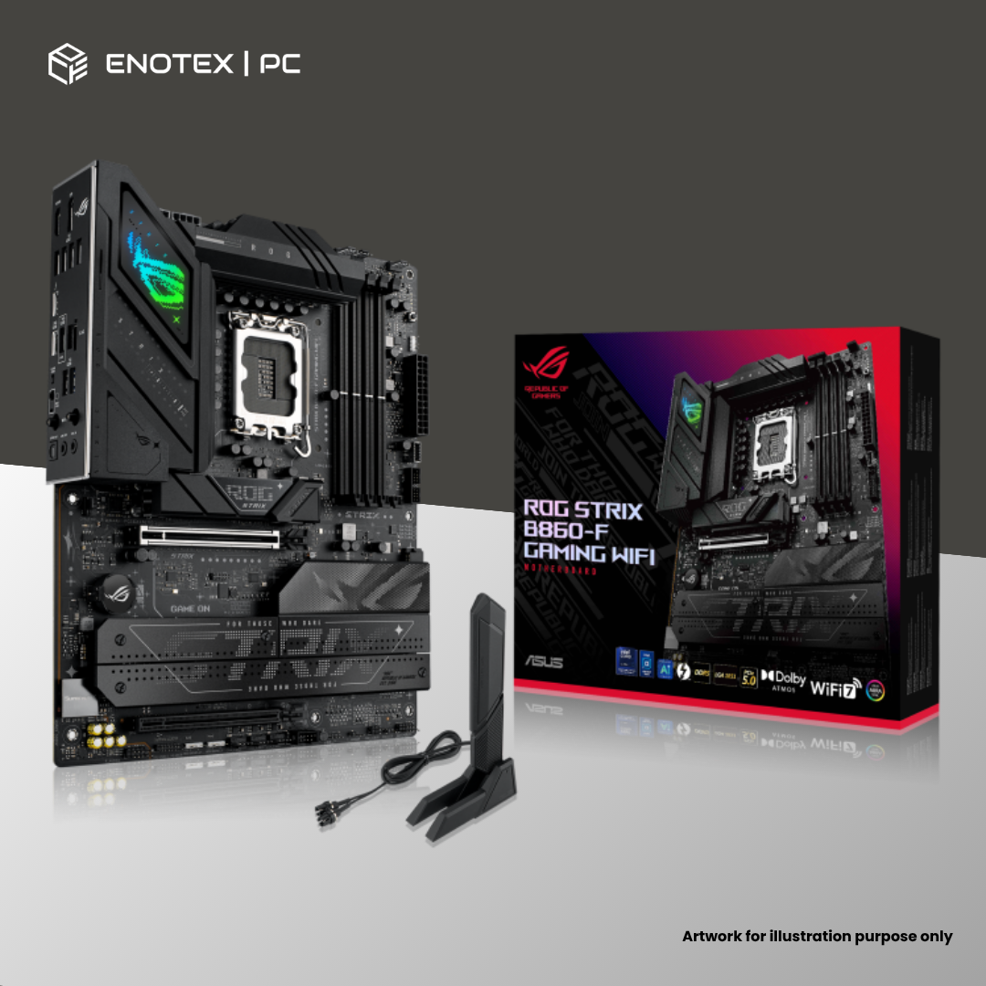 ASUS ROG STRIX B860-F GAMING WIFI LGA1851 ATX DDR5 3YR