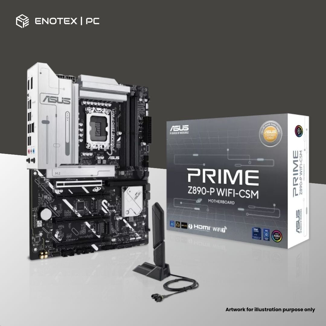 ASUS PRIME Z890-P WIFI-CSM LGA1851 ATX DDR5 3YR