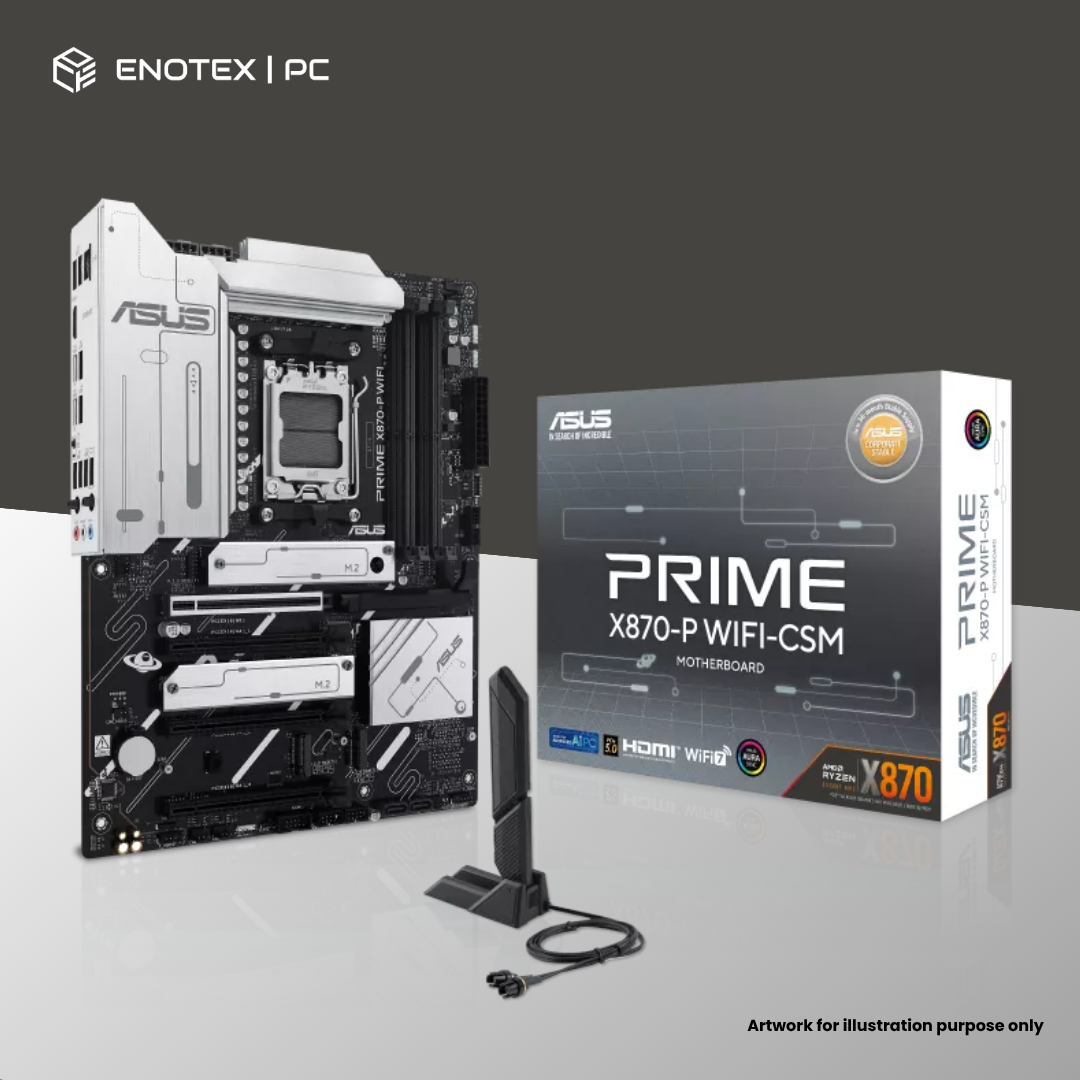 ASUS PRIME X870-P WIFI-CSM AM5 ATX DDR5 3YR
