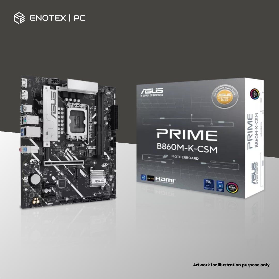 ASUS PRIME B860M-K-CSM LGA1851 MATX DDR5 3YR