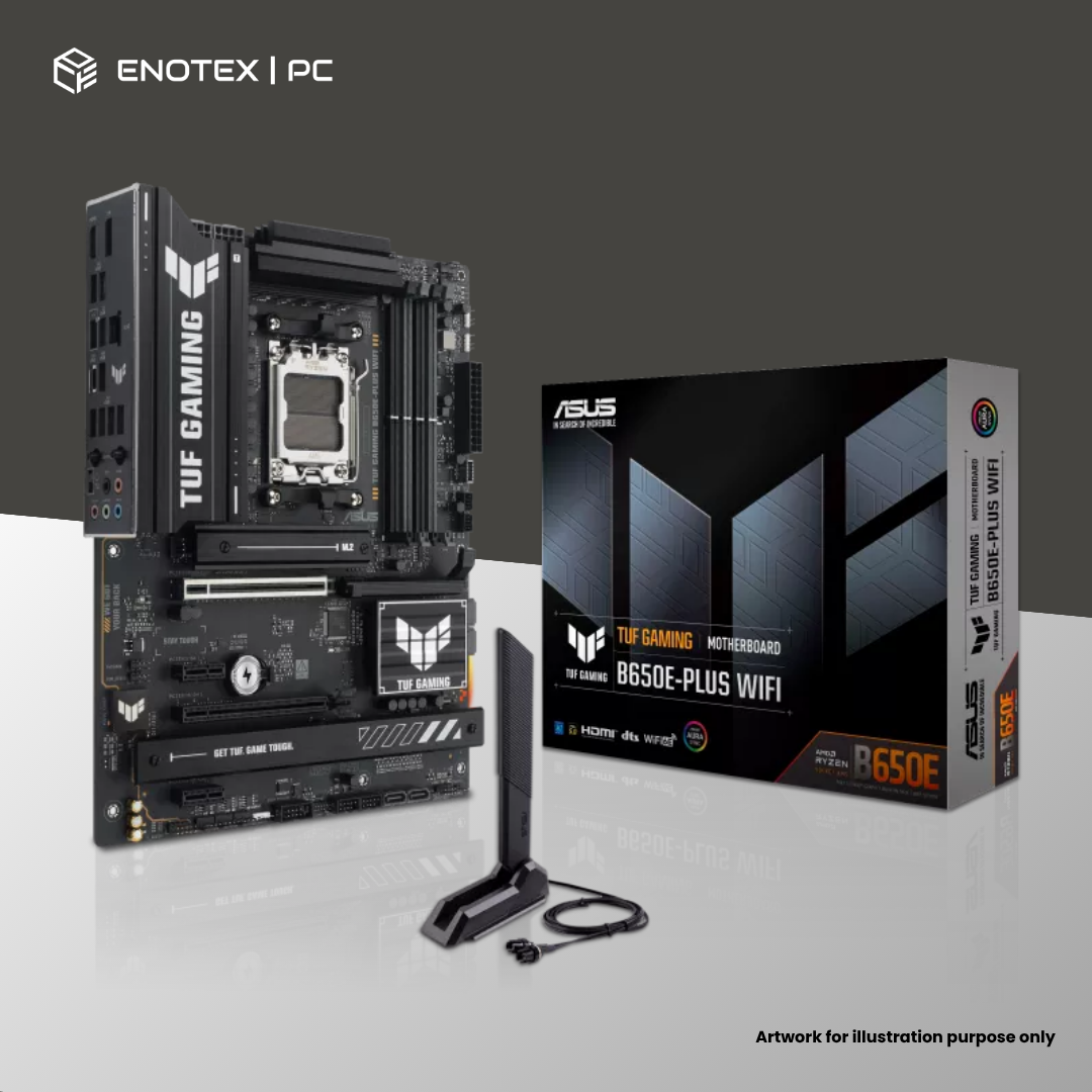 ASUS TUF GAMING B650E-PLUS WIFI AM5 ATX DDR5 3YR