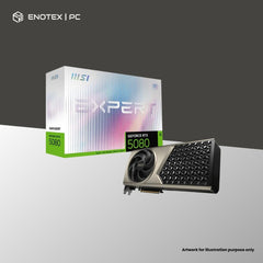 MSI GEFORCE RTX 5080 EXPERT OC 16GB GDDR7 (3YR)