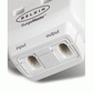 BELKIN MASTERCUBE 1 WAY SURGE PROTECTOR WITH TELEPHONE PROTECTION