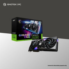 MSI GEFORCE RTX 5080 GAMING TRIO OC 16GB GDDR7 (3YR)