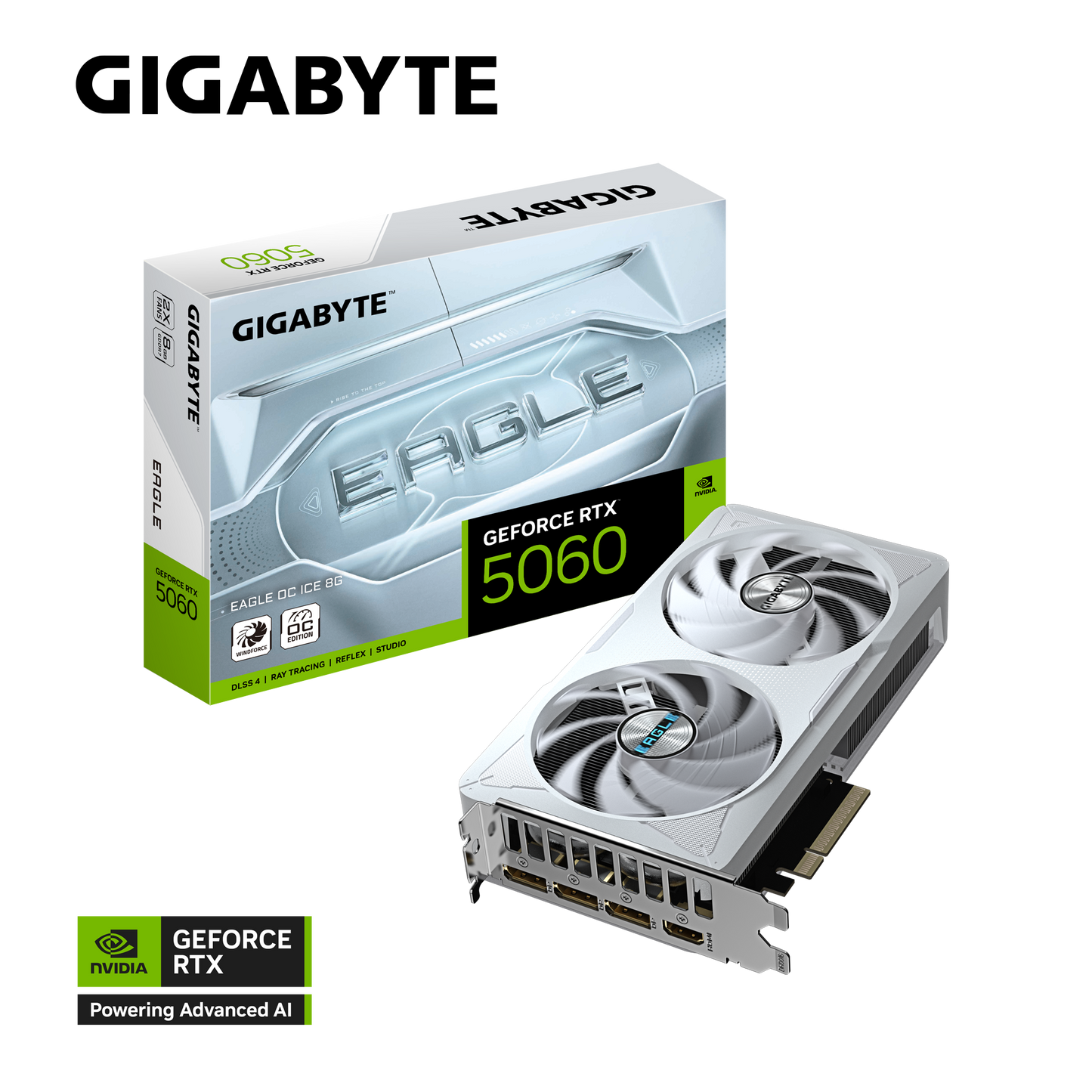 GIGABYTE GEFORCE RTX5060 EAGLE OC ICE 8GB