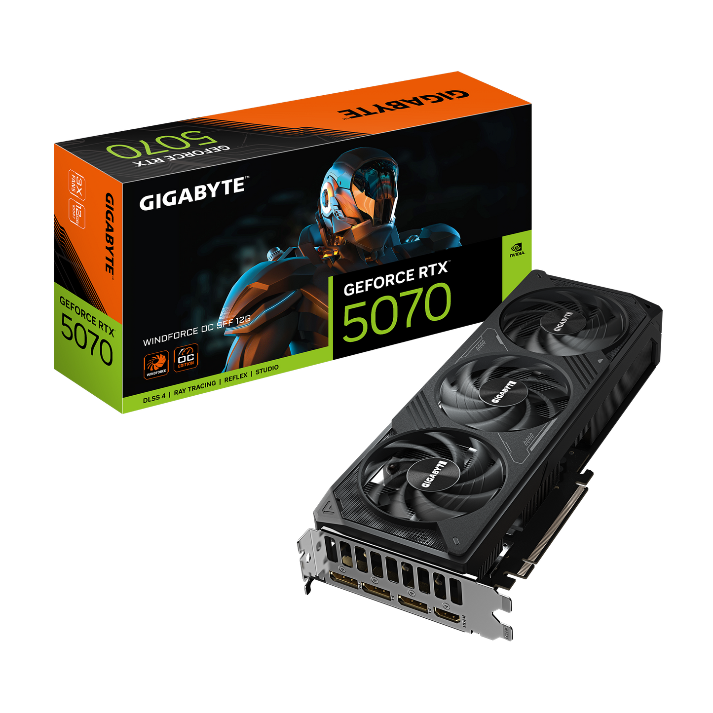 GIGABYTE WINDFORCE GEFORCE RTX5070 OC 12GB GDDR7