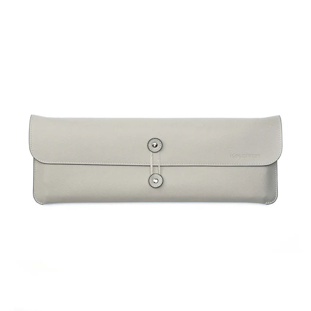 KEYCHRON K3 LEATHER TRAVEL POUCH ( GREY )