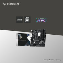 MSI PRO B860M-E LGA1851 MATX DDR5 (3YR)