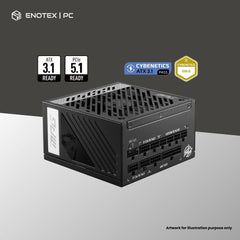 MSI MPG A1000G PCIE5 80+GOLD 1000WATT ATX3.0/PCIE5.0 FULL MODULAR (10YR)