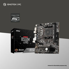 MSI B550M-A PRO AM4 MATX DDR4 (3YR)