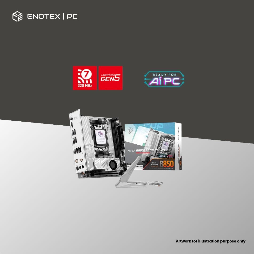 MSI MPG B850I EDGE TI WIFI AM5 ITX DDR5 (3YR)