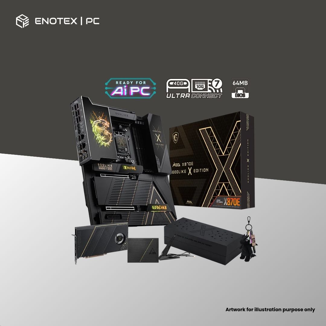 MSI MEG X870E GODLIKE X EDITION AM5 EATX DDR5 (3YR)