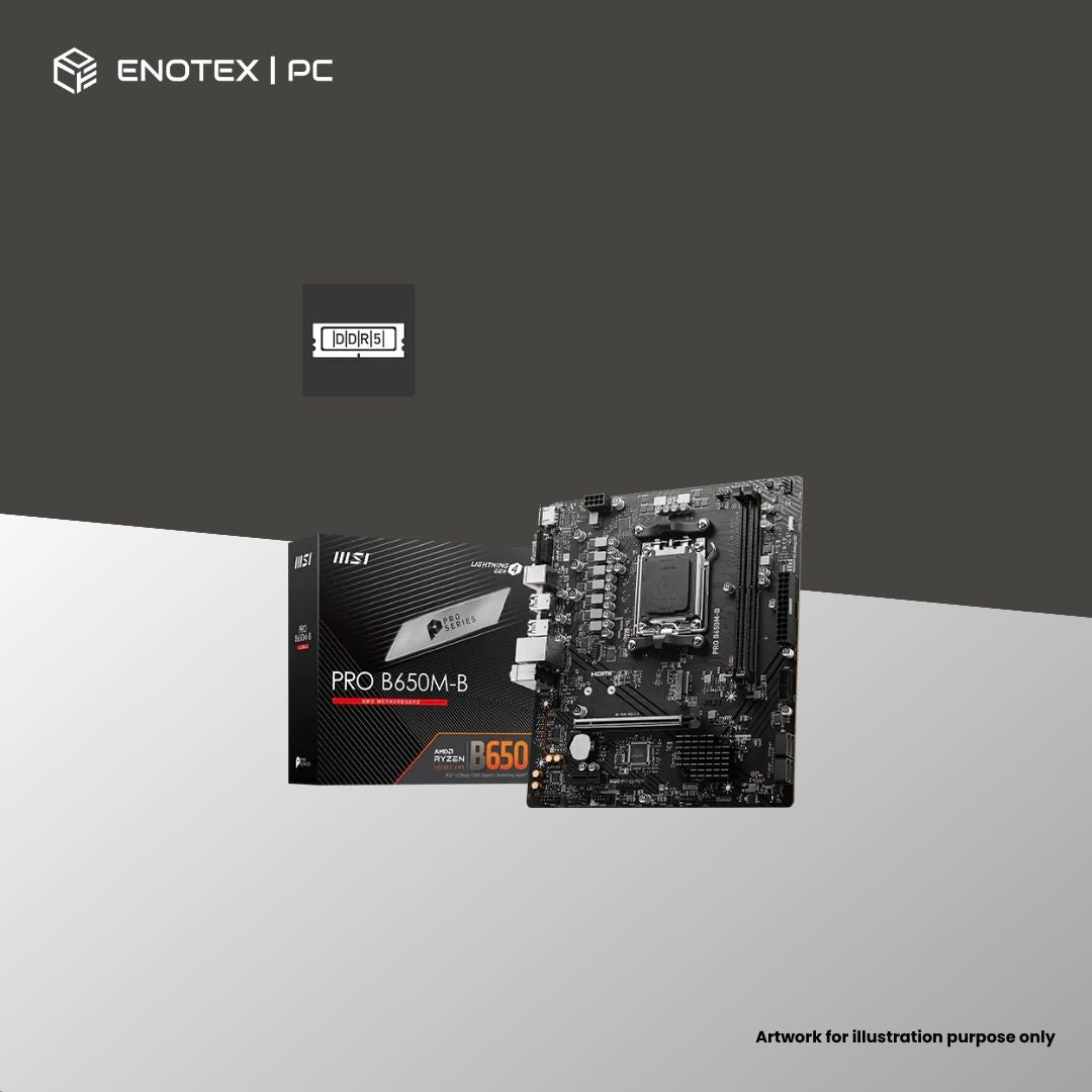 MSI PRO B650M-B AM5 MATX DDR5 (3YR)