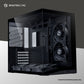 LIAN LI PC-O11 DYNAMIC MINI V2 FLOW TG ATX WITH 5 REVERSE FAN - BLACK