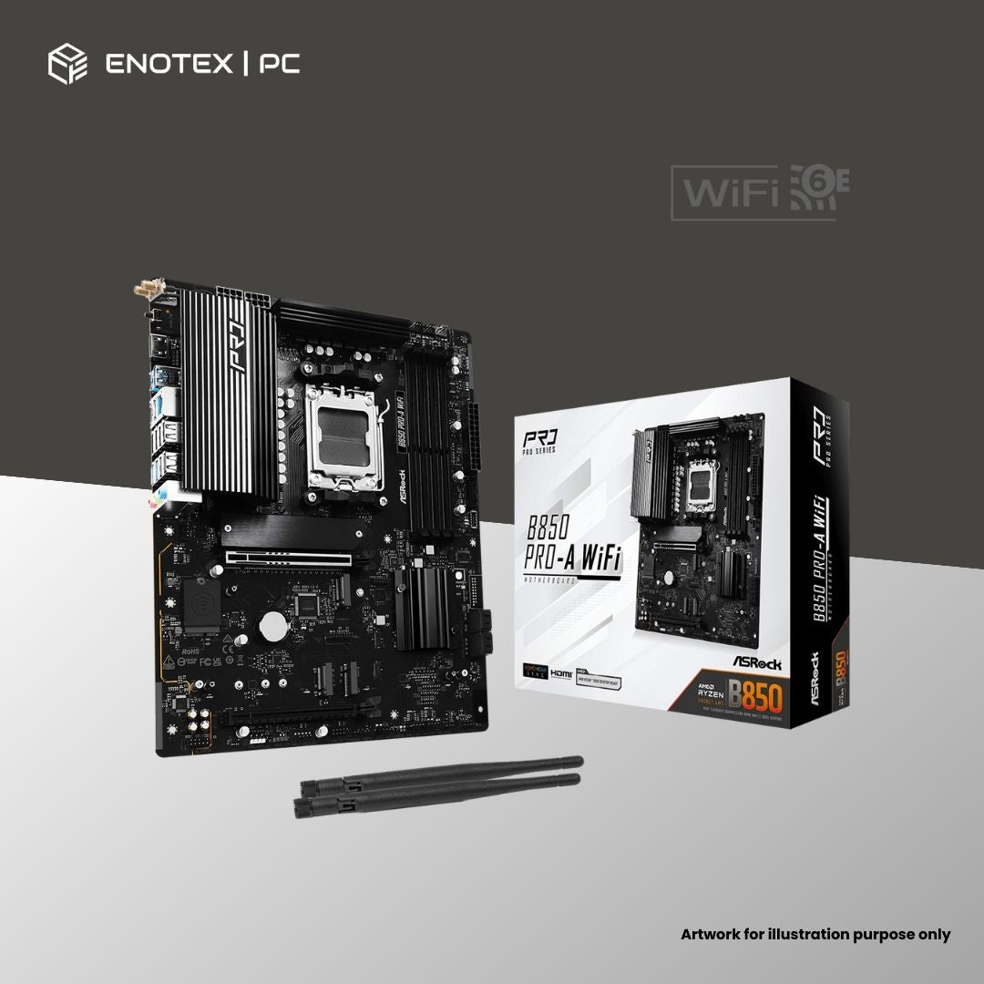 ASROCK B850 PRO-A WIFI AM5 ATX DDR5 3YR
