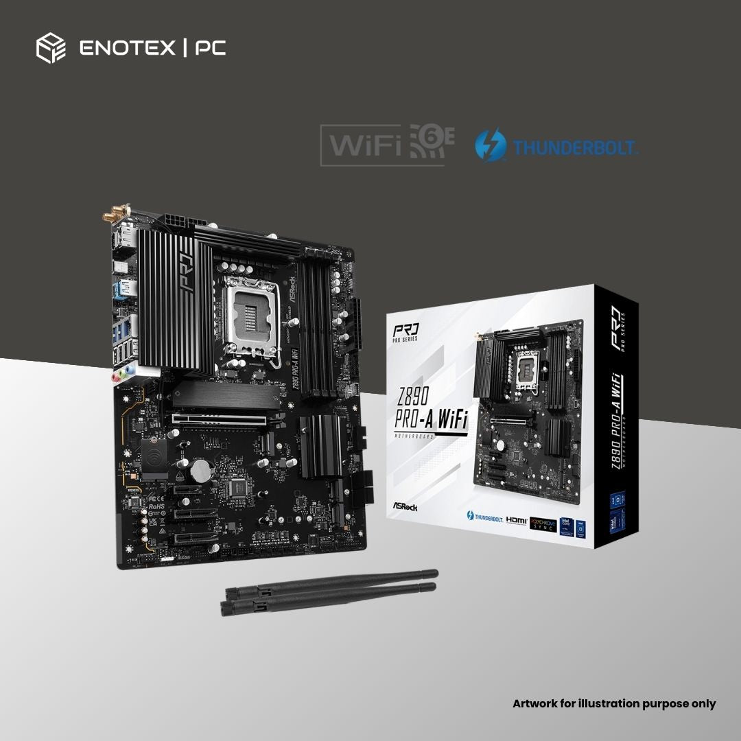 ASROCK Z890 PRO-A WIFI LGA1851 ATX DDR5 3YR