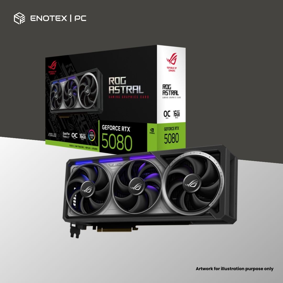 ASUS ROG ASTRAL GEFORCE RTX 5080 16GB GDDR7 (3+1YR)
