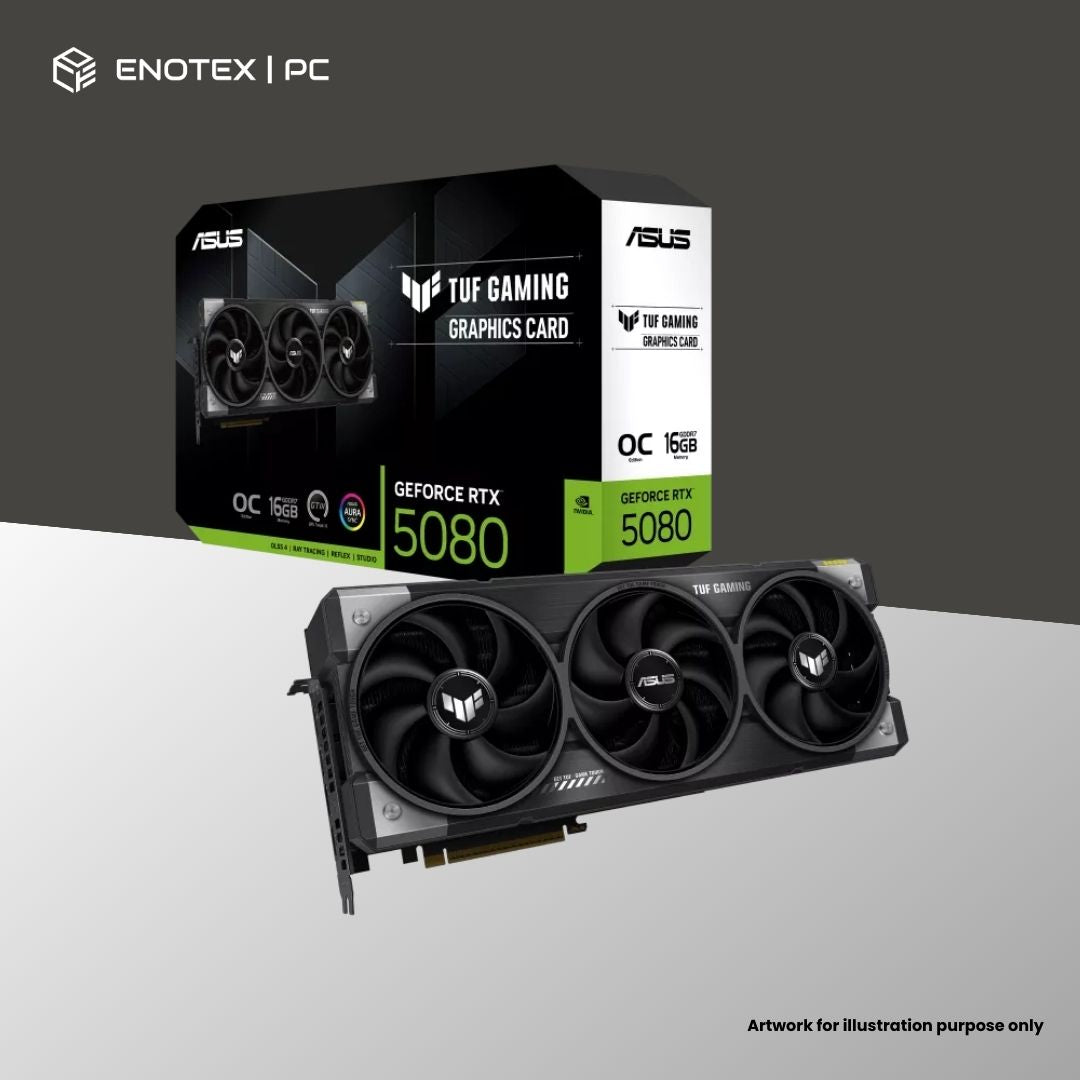 ASUS TUF GAMING GEFORCE RTX 5080 OC EDITION 16GB GDDR7 (3+1YR)