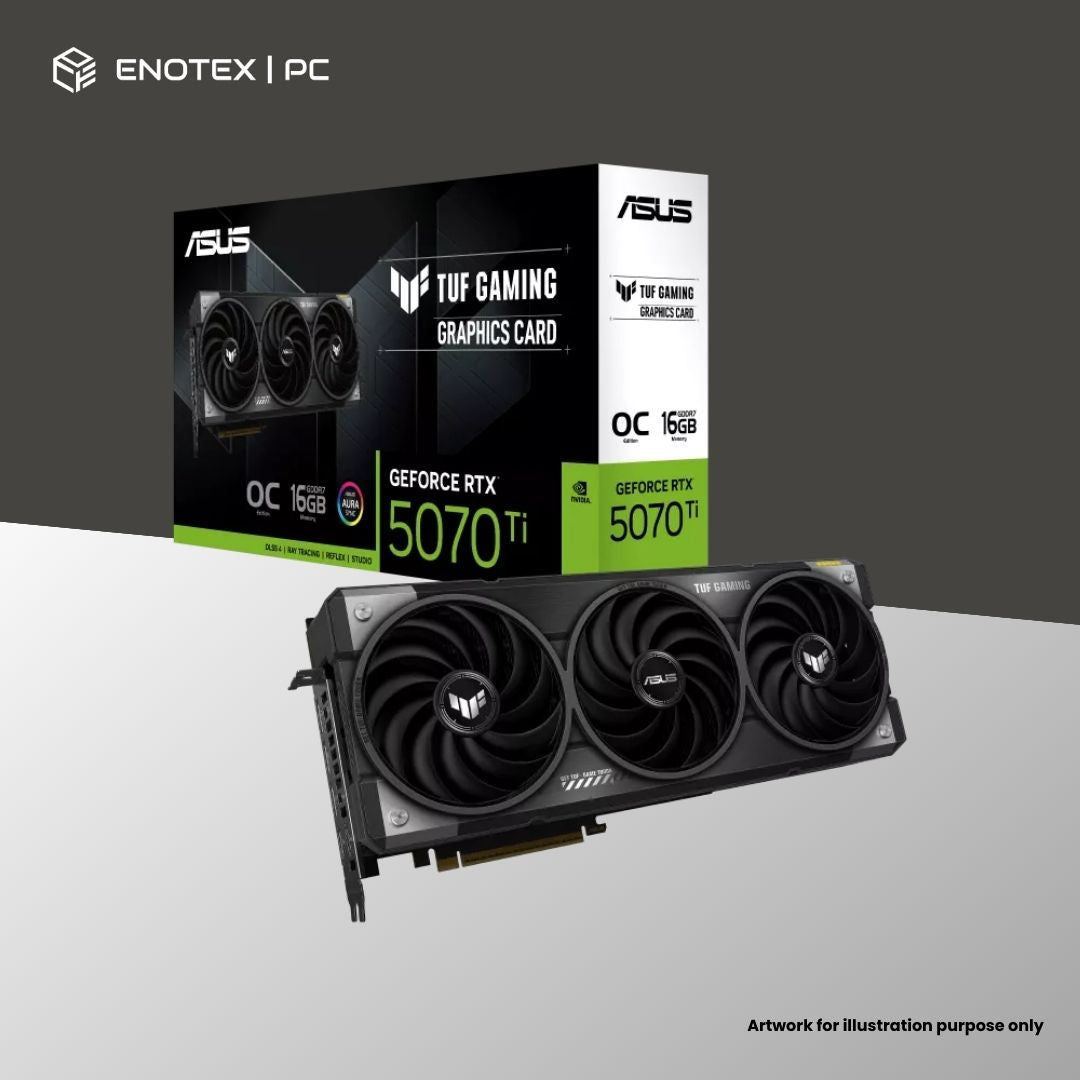 ASUS PRIME GEFORCE RTX 5070 TI OC EDITION 16GB GDDR7 (3+1YR)